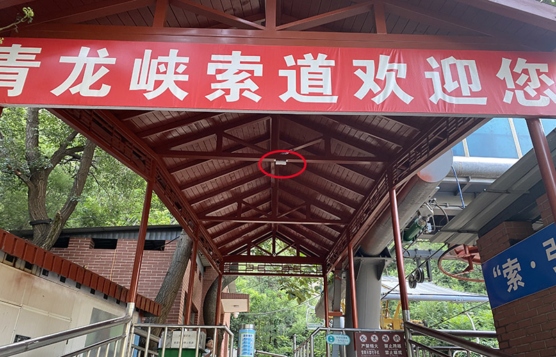 景區如何做好客流統計?(圖1) 青龍峽索 道.jpg